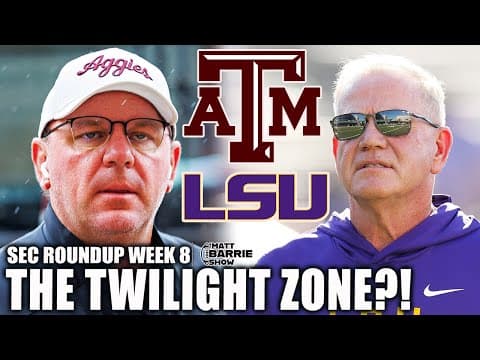 ‘LET’S GET UNCOMFORTABLE! - Finebaum reveals HIGHS & LOWS of Texas A&M & LSU | The Matt Barrie Show