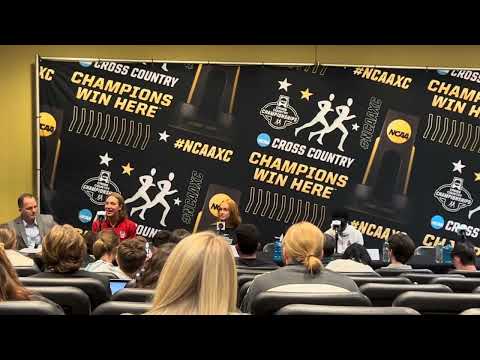 NCAA CROSS COUNTRY CHAMPIONSHIPS PRESS CONFERENCE | JANE HEDENGREN, DORIS LEMNGOLE, GRACE HARTMAN