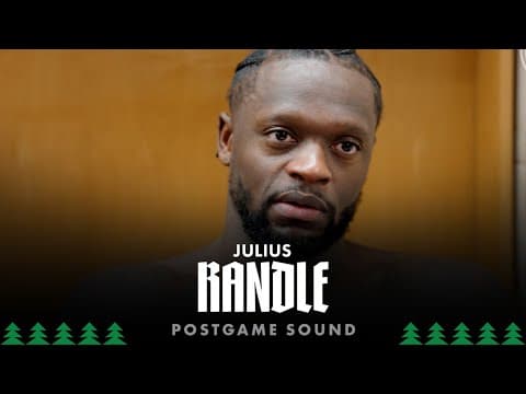 "If We Clean Up Our Turnovers It Could've Been Different." | Julius Randle Postgame Sound | 01.16.26