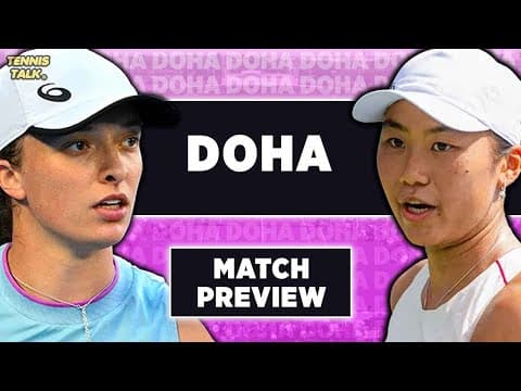 Swiatek vs Tjen | WTA Doha 2026 | Tennis Talk Preview