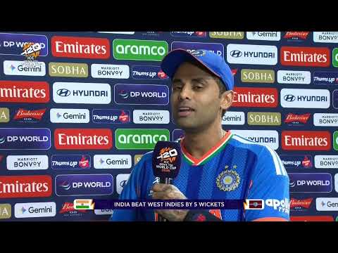 ICC Men's T20 World Cup 2026: India vs West Indies (English)