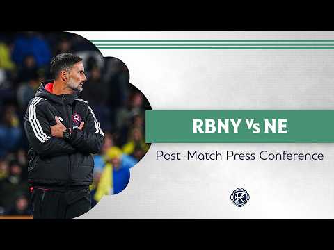 Post-Match Press Conference | Red Bull New York vs. NE Revolution