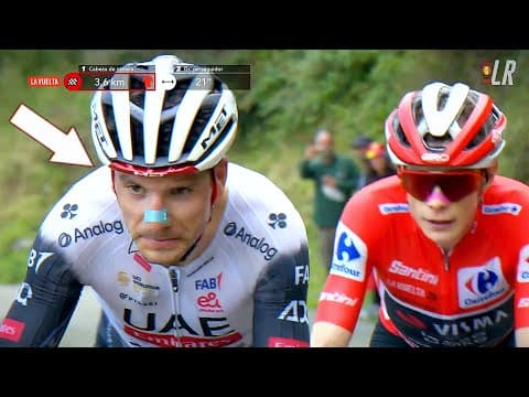 Joao Almeida Pretends Vingegaard DOESN'T EXIST on Angliru | Vuelta a Espana 2025 Stage 13