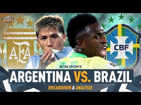 Brazil BATTERED 4-1 in RIVALRY MATCH | Messi-less MASTERCLASS by Argentina | World Cup Qualifiers 🌎🏆