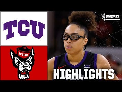 TCU Horned Frogs vs. NC State Wolfpack | Full Game Highlights | ESPN College Basketball