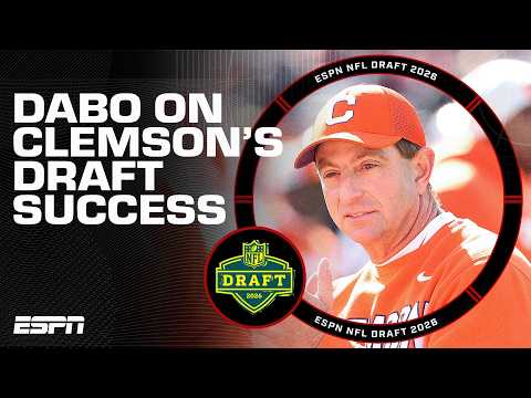 Dabo Swinney gives his insight on the NFL Draft process 🏈 👀