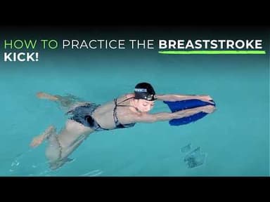 How to Practice the Breaststroke Kick!