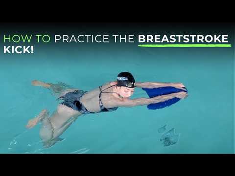 How to Practice the Breaststroke Kick!