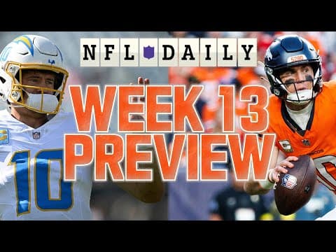 NFL Week 13 Preview of EVERY Game: Texans at Colts, Bills at Steelers, Giants at Patriots and more!