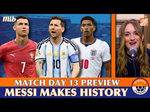 Messi Makes History, Cristiano Ronaldo Seeks Redemption, & Harry Kane and England vs Ghana Preview