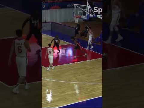 Should that count as an assist? 🤯 #FIBAU17