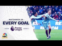 Every Premier League goal from Matchweek 28 (2025-26) | Premier League | NBC Sports