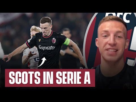 Lewis Ferguson on Serie A, Scots in Italy, and Life at Bologna | Morning Footy | CBS Sports