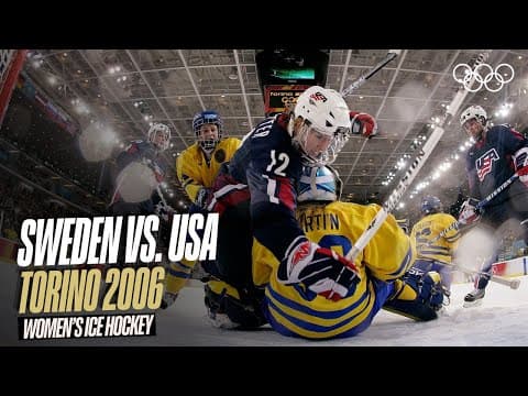 FULL Replay: United States vs. Sweden | Women's Ice Hockey | Torino 2006