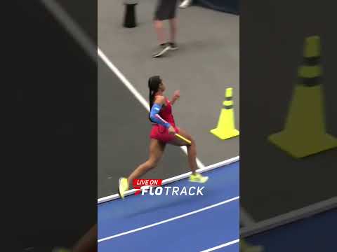 BULLIS DOES IT AGAIN 💥 The Mixed 4x400m team shatters their national record with a time of 3:20.95