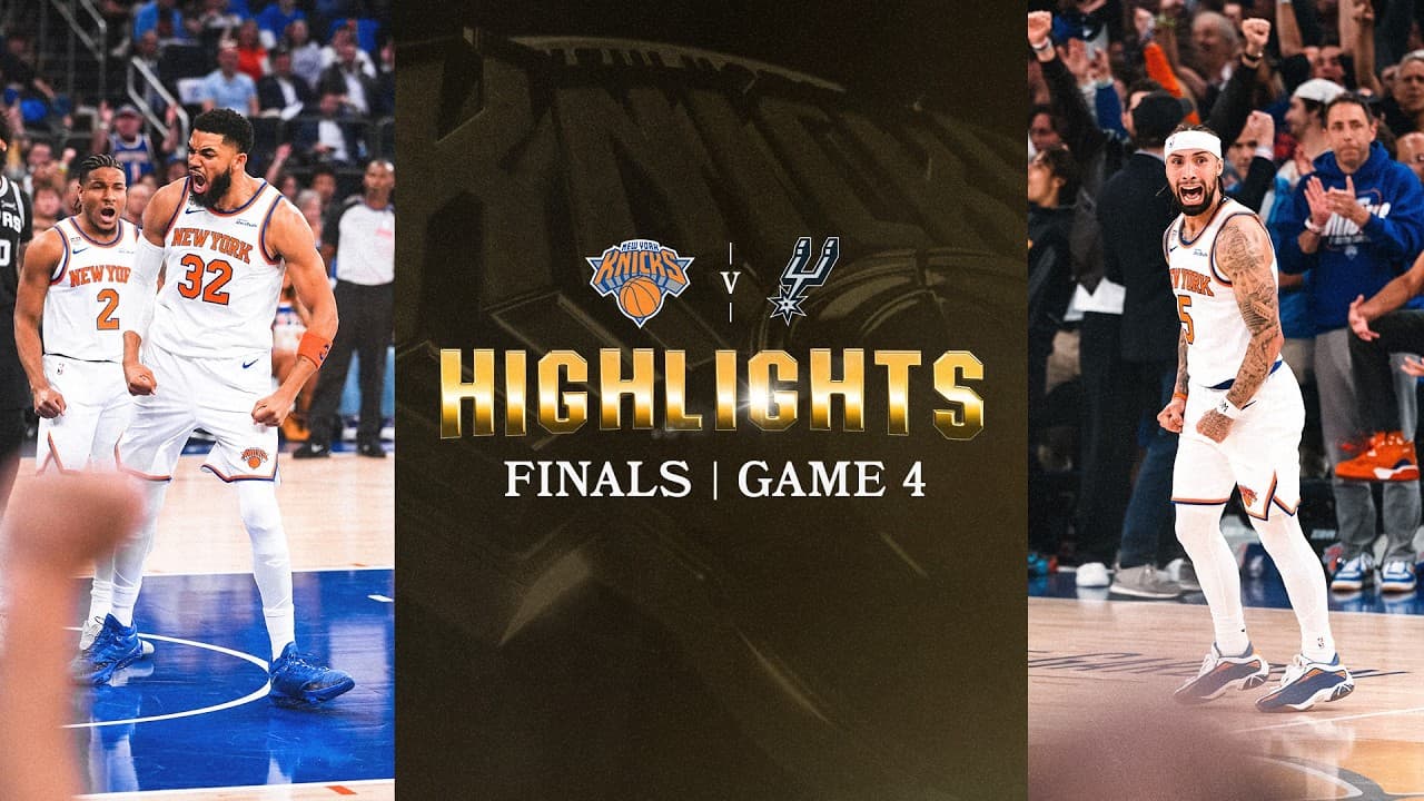 New York Knicks HISTORIC comeback to GO UP 3-1 in the NBA Finals | Game Highlights