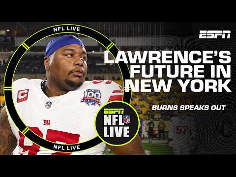 Brian Burns addresses the situation with Giants & Dexter Lawrence II | NFL Live