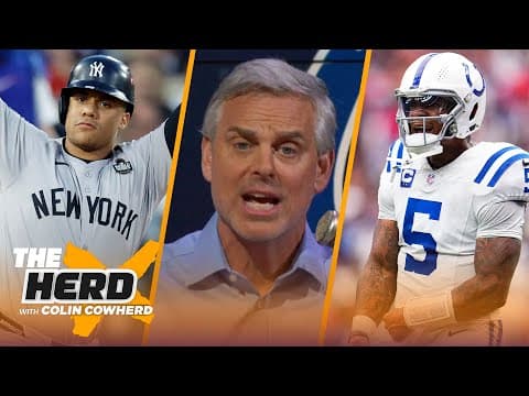 Yankees rally to win Game 4, Right move for the Colts to bench Anthony Richardson? | THE HERD