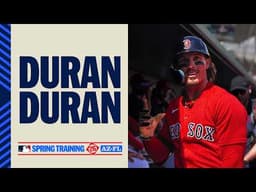 LOCKED IN! 🔒 Jarren Duran smashes TWO home runs for the Red Sox! ✌️| MLB Spring Training Highlights