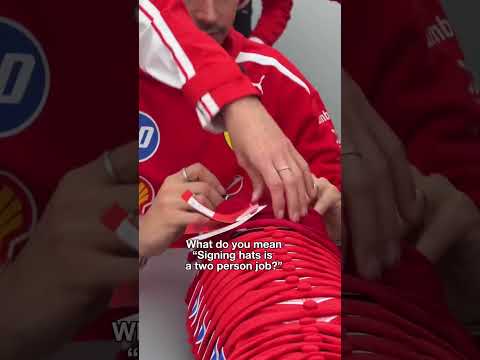 So many hats 🧢 (via @ferrari/TT)