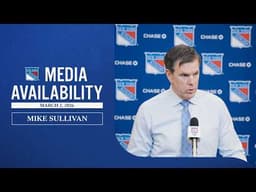NYR vs CBJ: Mike Sullivan Postgame Media Availability | Mar 2, 2026