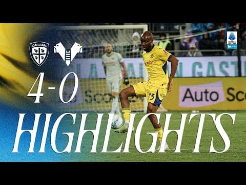Highlights Serie A Enilive 2025/26 | Cagliari-Hellas Verona 4-0