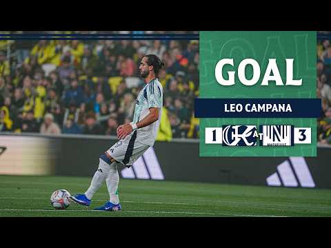 Goal | Leo to Campana for the first of the season