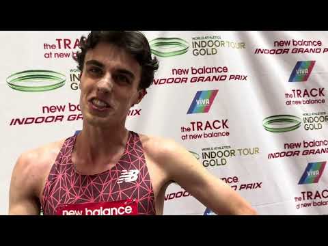Belgium’s Pieter Sisk pumped after running European indoor 2000m record in Boston
