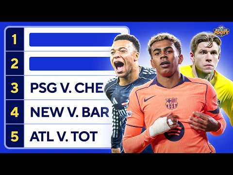 RANKING UEFA Champions League Round of 16 MATCHUPS