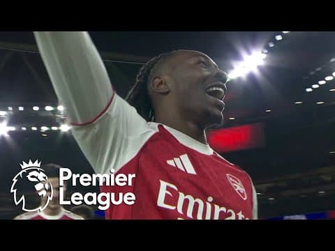 'HISTORY WRITTEN!': Eze's hat-trick gives Arsenal 4-1 lead over Spurs | Premier League | NBC Sports