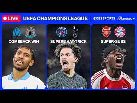 UEFA Champions League 24/7 ⭐ | MD5: PSG, Arsenal & MORE | Tuesday 1/13 | CBS Sports Golazo