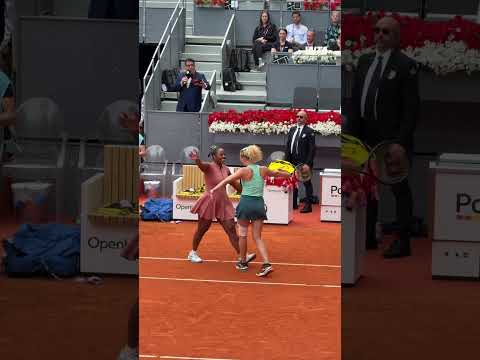 Townsend & Siniakova continue their dominant run as a duo adding the Madrid title to their resume!