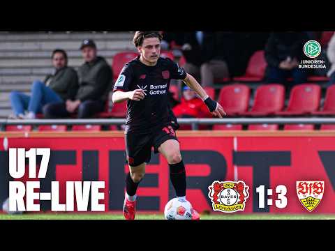 LIVE: Bayer 04 Leverkusen U17 🆚 VfB Stuttgart U17 I DFB-Nachwuchsliga, Hauptrunde Liga A