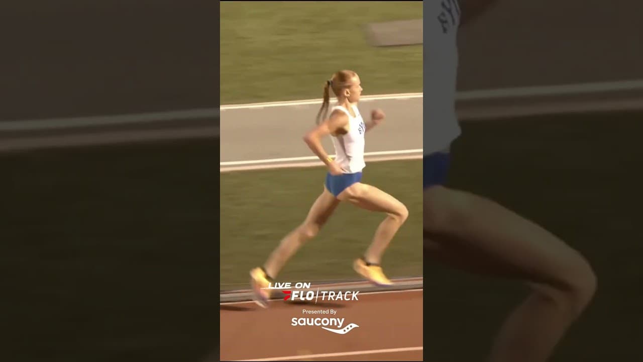 JANE HEDENGREN WITH ANOTHER 5K RECORD IN THE BOOKS!!!