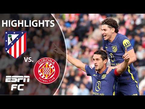 ATLETI KEEP PACE! Girona vs. Atletico Madrid | LALIGA Highlights | ESPN FC