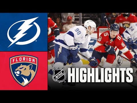 Lightning vs. Panthers | NHL Highlights | December 27, 2025