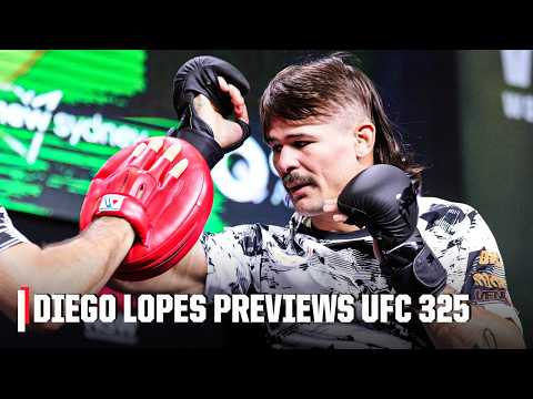 Diego Lopes details the lessons he learned from his 1st fight vs. Alex Volkanovski | ESPN MMA