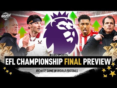 Who gets PROMOTED to the English Premier League? | Sheffield United vs Sunderland | Matchday
