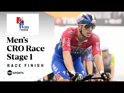 WINNING STREAK CONTINUED! 😮‍💨 | 2025 Men's CRO Race Stage 1 Final KM’s | TNT Sports Cycling