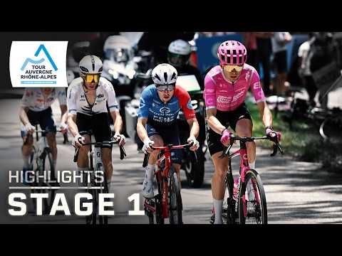 Tour Auvergne-Rhone-Alpes 2026, Stage 1 | EXTENDED HIGHLIGHTS | Cycling on NBC Sports