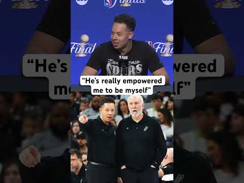 Mitch Johnson on his relationship with Greg Popovich