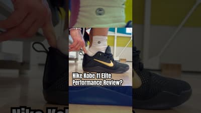 Nike Kobe 11 Elite Protro On a Basketball Court