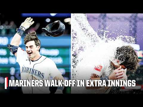 COLE YOUNG HITS A WALK-OFF FOR THE MARINERS IN EXTRAS VS. THE METS 🔥 | ESPN MLB