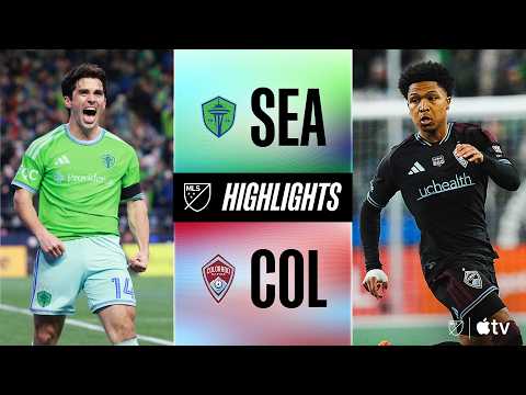 Seattle Sounders FC vs. Colorado Rapids | Full Match Highlights | Battle in Seattle!