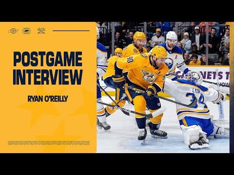 Ryan O'Reilly: Postgame Interview - Jan. 20th