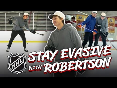 NHL Evasion Drills w/Jason Robertson | Hockey Academy
