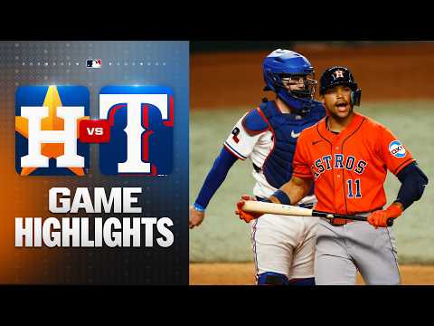 Astros vs. Rangers Game Highlights (5/27/26) | MLB Highlights