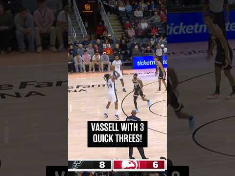 DEV GOING OFF 🔥 #nba #spurs #devinvassell 📺 FanDuelSN SW