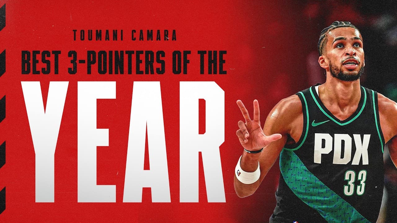 Toumani Camara 3-Point Compilation | 2025-26 Season | Portland Trail Blazers