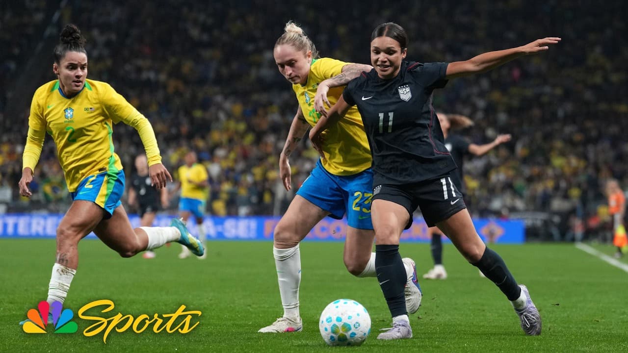 Highlights: USWNT vs. Brazil (En Español) | 6/6/26 | NBC Sports